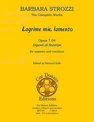 cover Lagrime Mie, Lamento, Op. 7.04 Vocal Solo & Collections sheet music cover